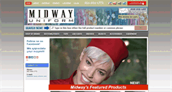 Desktop Screenshot of midwayuniform.com